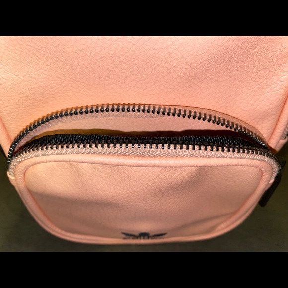 Brand New Adidas Original Mini Pu Leather Backpack Dust Pink (w/out tag) - Picture 5 of 14